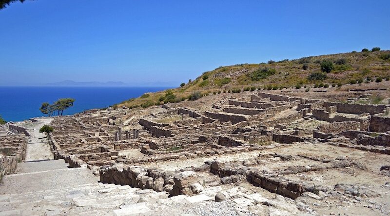 Kamiros in Rhodes Greece