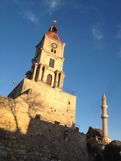 musei di rodi torre dell'orologio