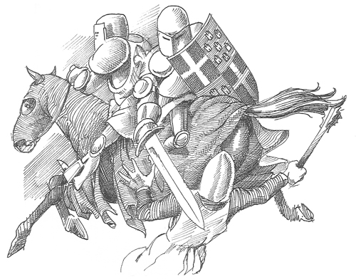 Cavalieri a cavallo