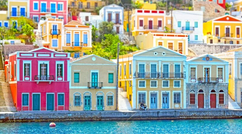 Isola di Symi in Grecia